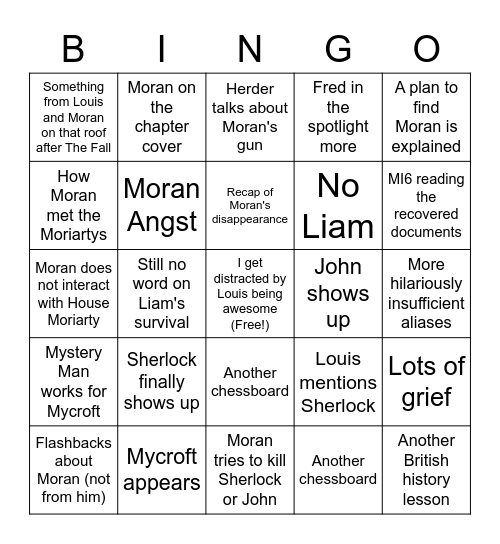 YuuMori Chapter 58 Bingo Card