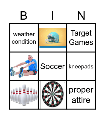 Let's Have Fun! Bingo Card