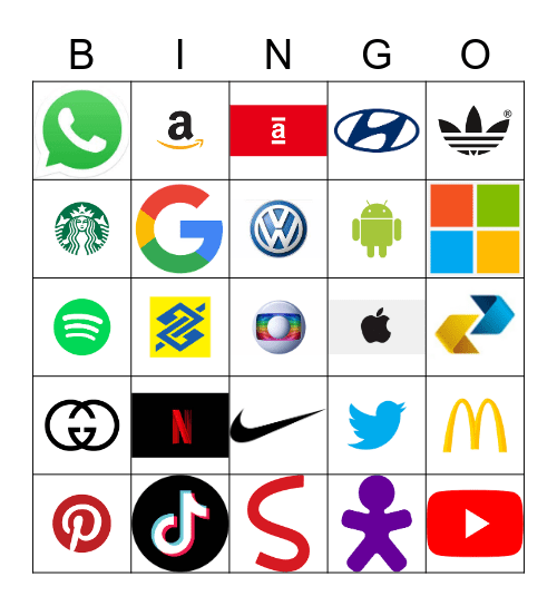 BRANDS Bingo Card