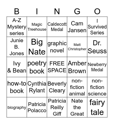 Media Bingo Card