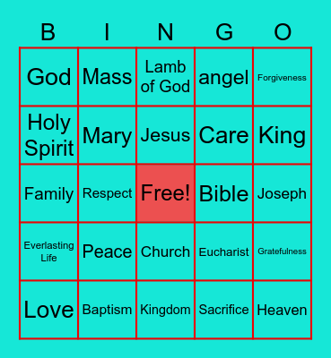 CLE Bingo Card