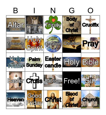 God is Good Bingo Card