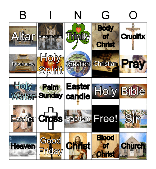 God is Good Bingo Card