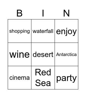 Basauri Bingo Card