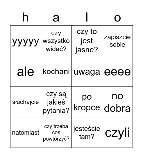 ocwf_ppo_2 Bingo Card