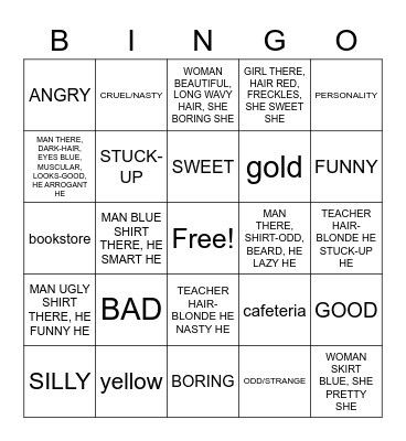 Unit 4 review Bingo Card