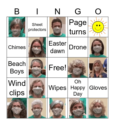 Exultation Ringers Bingo Card