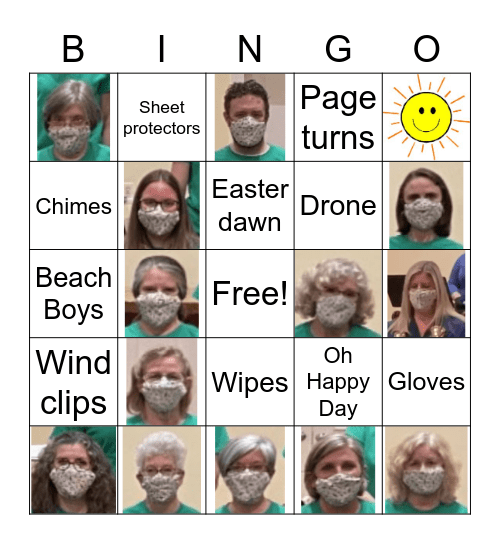 Exultation Ringers Bingo Card