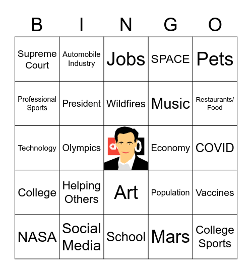 CNN10 BINGO Card