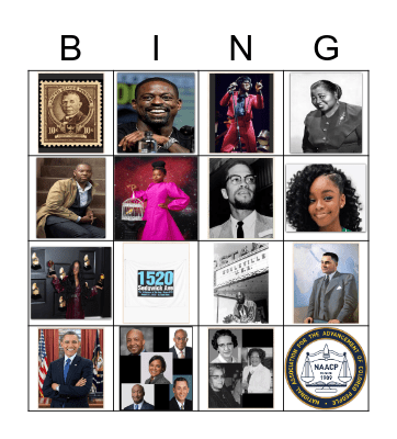 Black Family Day Bingo Card