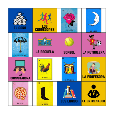 Clark Loteria 2021 Bingo Card