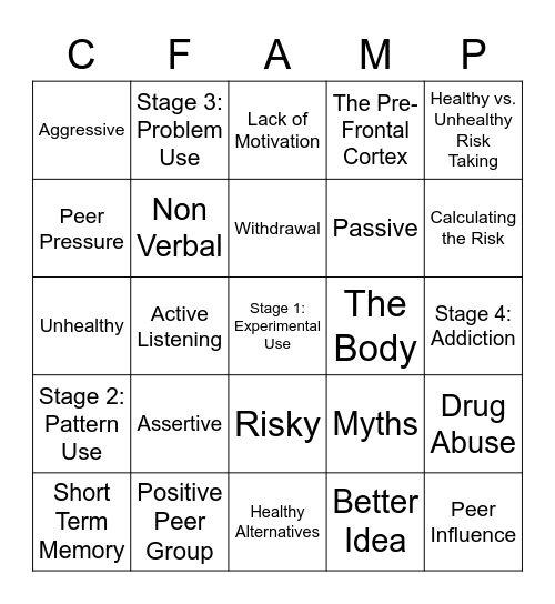 The Operating System - Round 1 Bingo Card