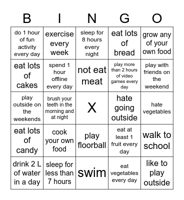 Do you....? Bingo Card