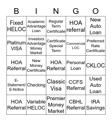 SPH BINGO Card