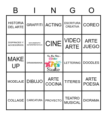 ARTE BINGO Card