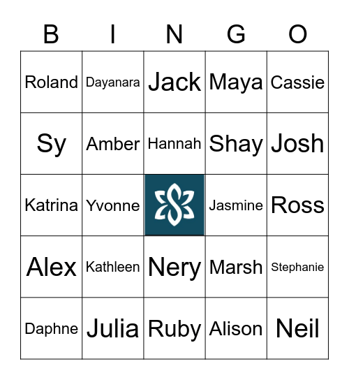 WC Hangout Bingo Card