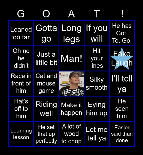 RC'S WISDOM BINGO Card