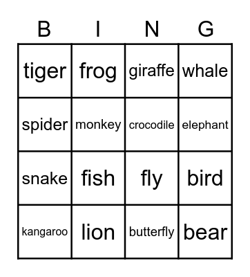 zootopia US trailer #2 bingo Card