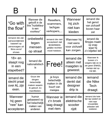 @sauceybihwiths1 RED FLAG Bingo Card