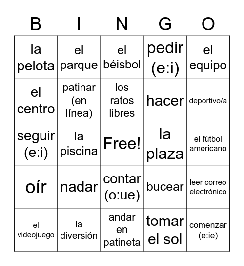 Page 150 Bingo Card