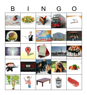 U4L2 Vocabulary Bingo Card