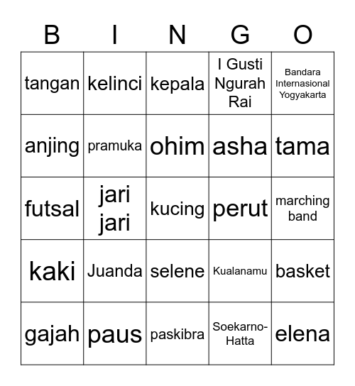 alle-chuw!! 🧸🎀 Bingo Card