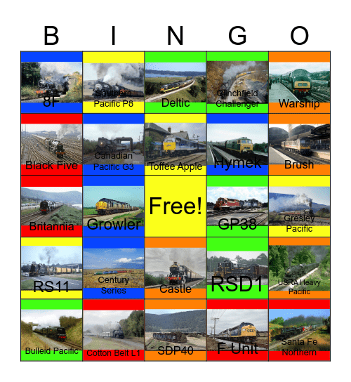 Best of 1992 Bingo Card