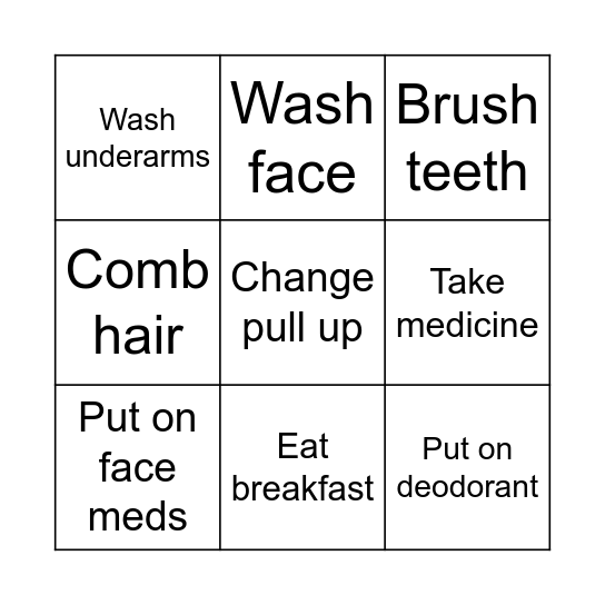 Stephanie Bingo Card