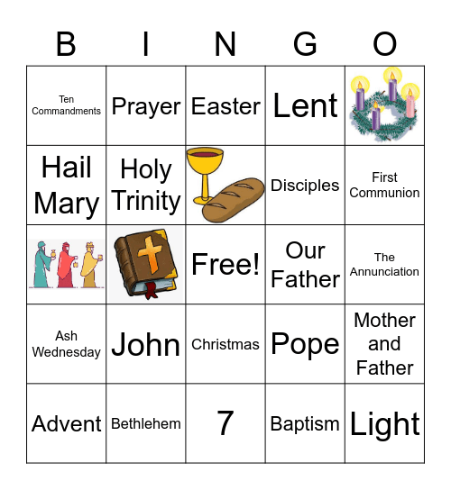 Religionaire Bingo Card