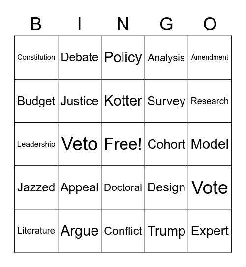 PeppEDD Summer 2021 Bingo Card
