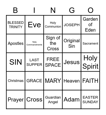 1st Grade Review Bingo Card