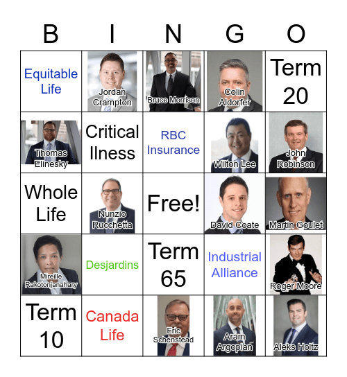 EPA Conference Bingo Card