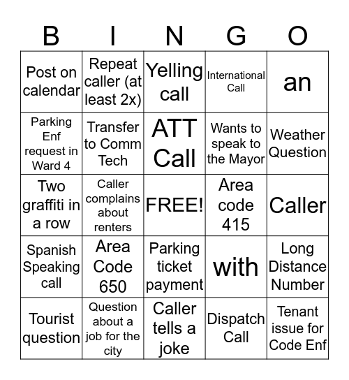 Reno Direct Bingo Card