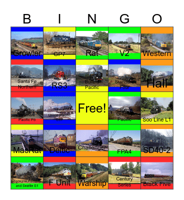 Best of 2002 Bingo Card