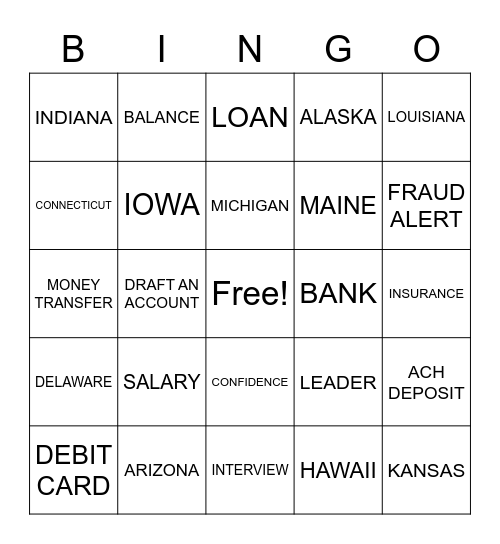 ASLdeafined.com (States-1 / The bank / Career planning) Bingo Card