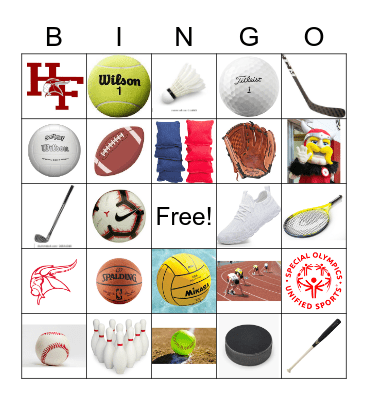 Special Games Bingo Card