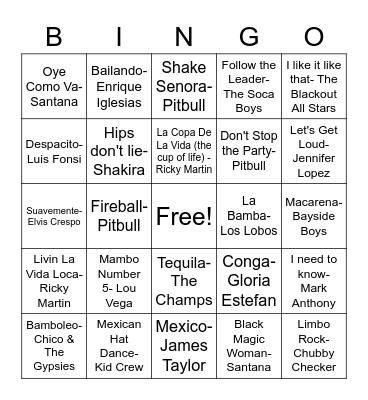 DD33 Cinco De Mayo Bingo! Bingo Card