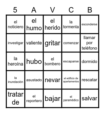 Loteria Bingo Card