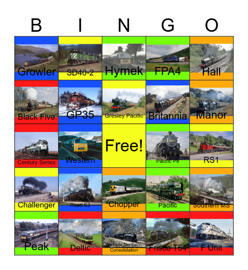 Best of 1994 Bingo Card