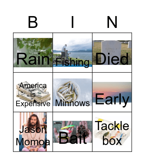 Asian American Pacific Islander Bingo Card