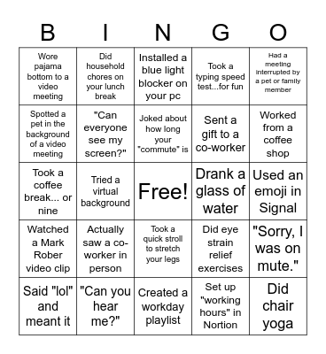 Pallet9 Bingo Party Bingo Card