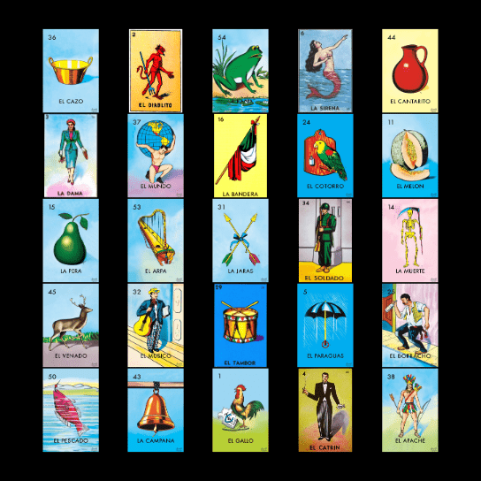 LOTERIA! Bingo Card