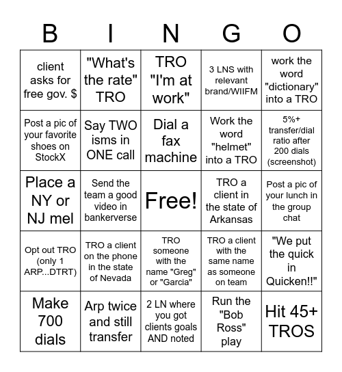 Prevail and Eagle Nation! Bingo Card