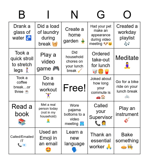APDERM BINGO Card