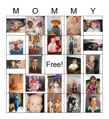 MOTHERS DAY BINGO Card