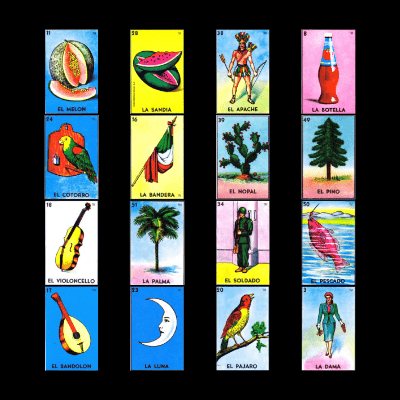 Loteria! Bingo Card