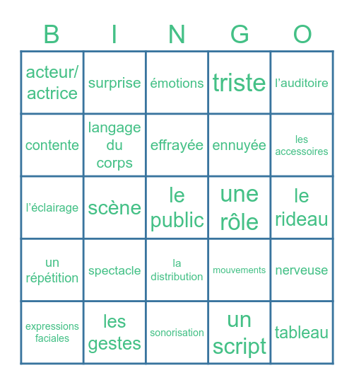 Number Bingo 1-50 Bingo Card