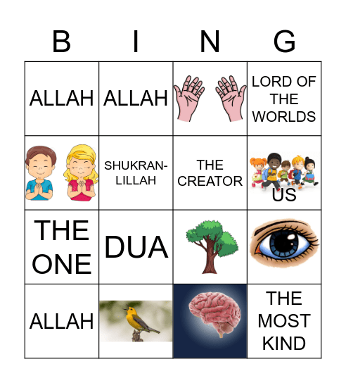 Bingo Card Term1 Bingo Card