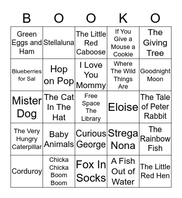 Book Bingo Card