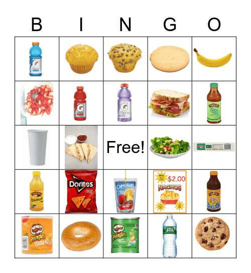 Chuck's Place Bingo Card